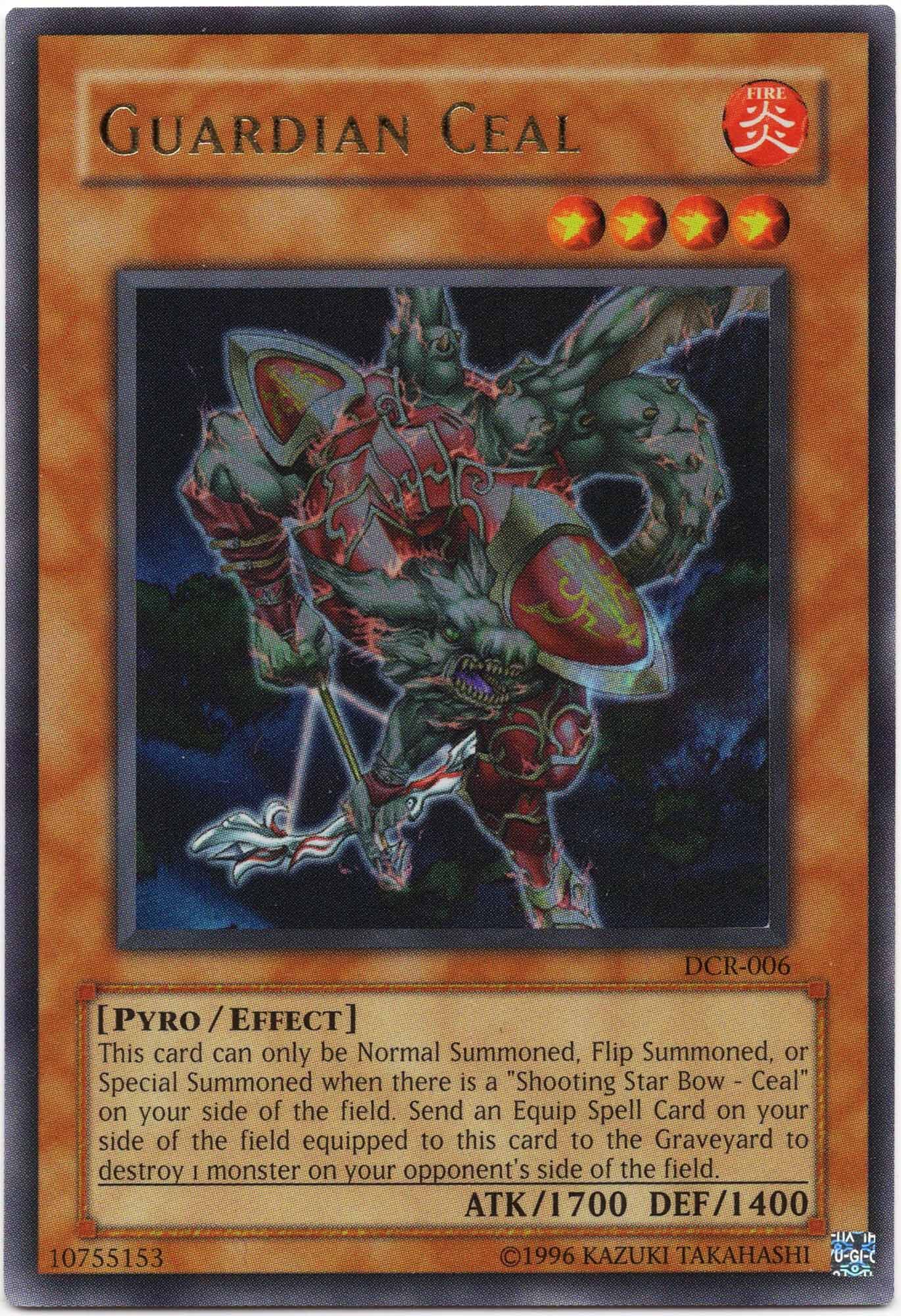 guardian-ceal-dcr-006-ultra-rare-near-mint Guardian Ceal - DCR-006 - Ultra Rare (Near Mint)