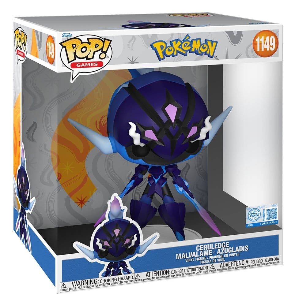 Pokémon Super Sized Jumbo POP! #1149 Vinyl Figur Ceruledge 25 cm