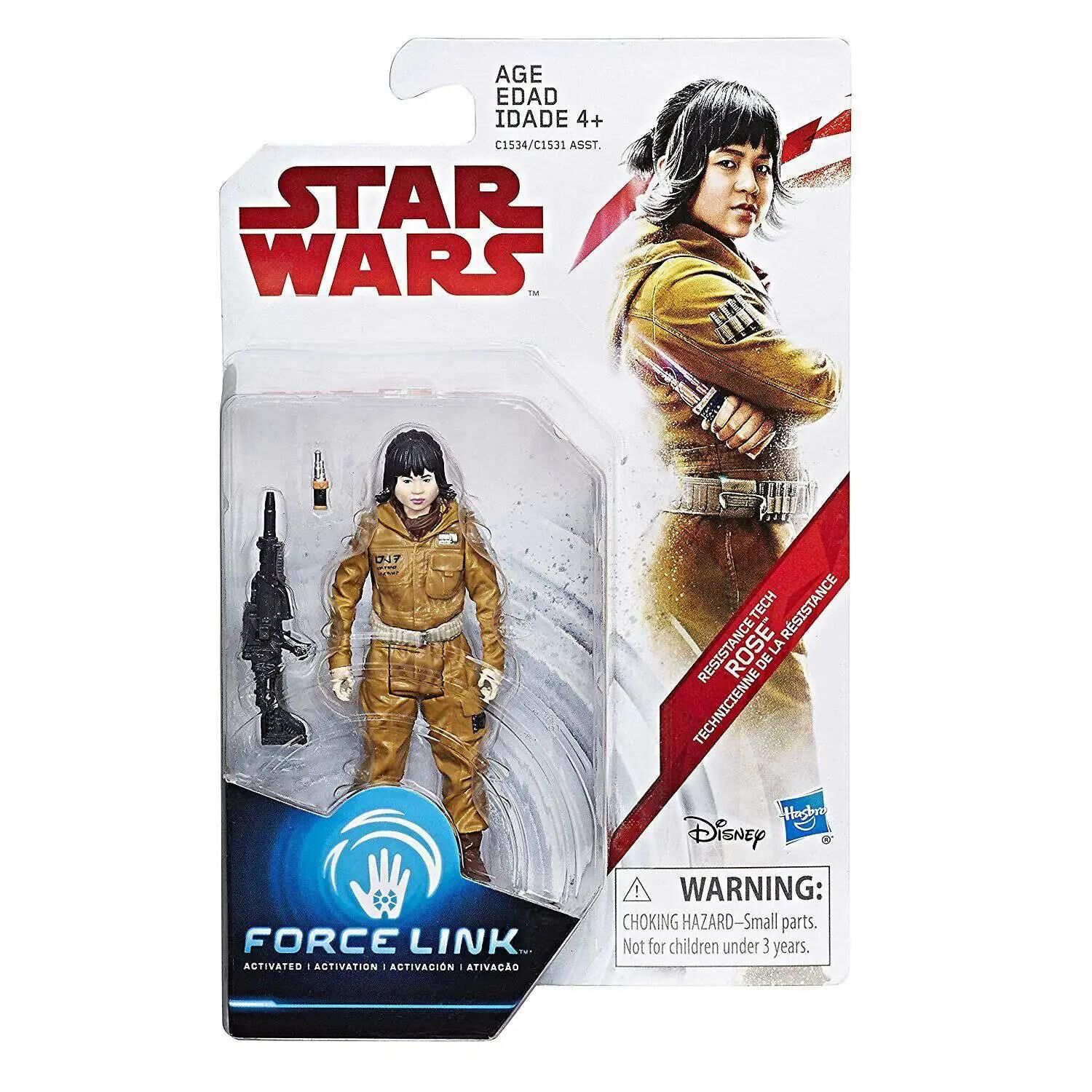 Star Wars The Last Jedi Force Link Teal Series Wave 1 Rose Action Figure [Resistance Tech]