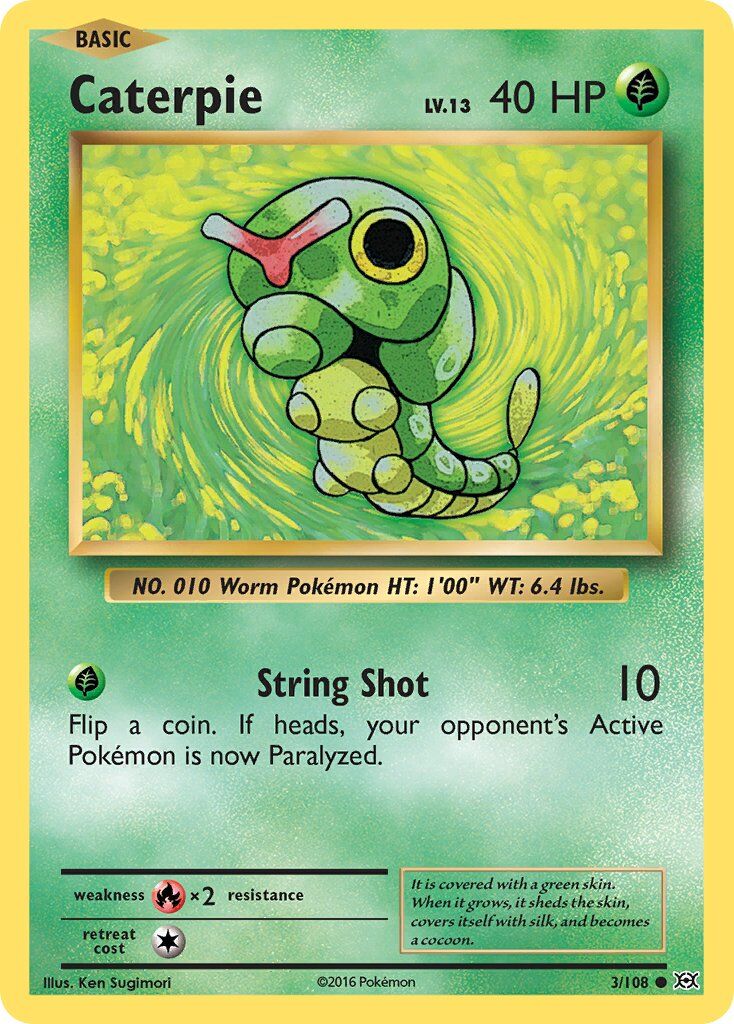 Caterpie - 3/108 - EN Caterpie - 3/108 - EN