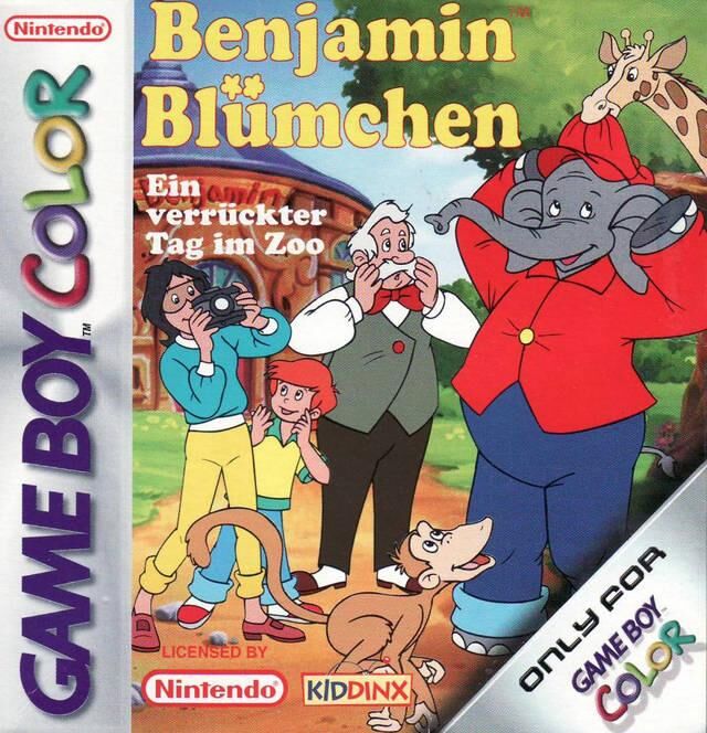 Benjamin Blumchen Ein Verruckter Tag im Zoo - Game Boy Color - DE