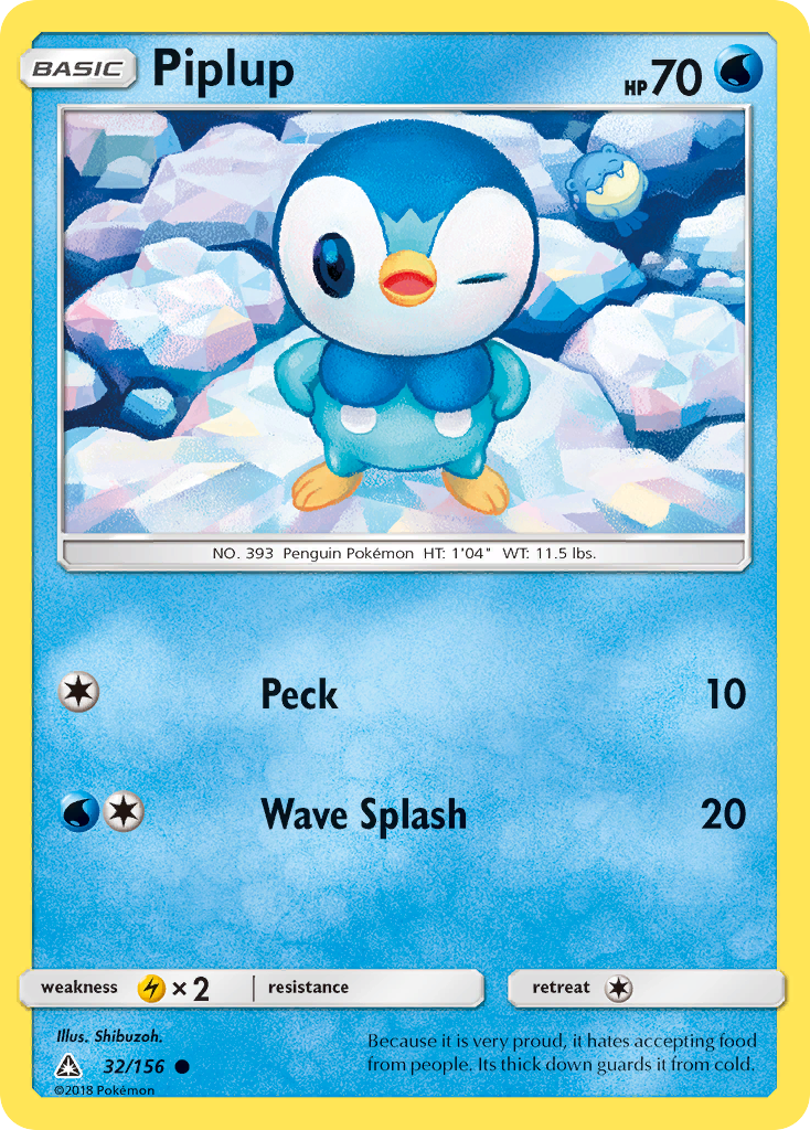 Piplup - 32/156 - EN
