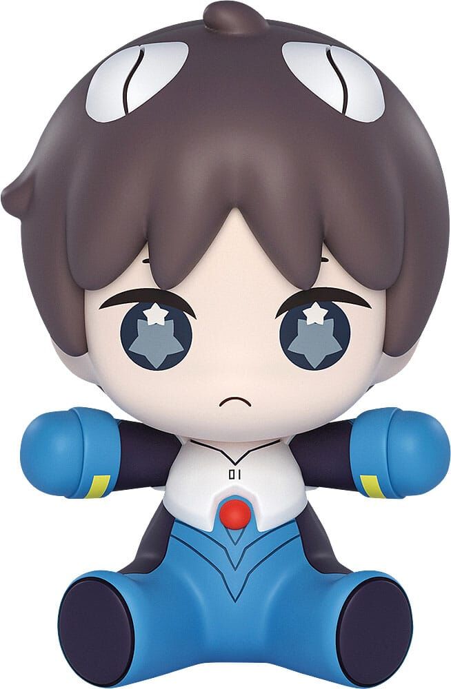 Rebuild of Evangelion Huggy Good Smile Chibi Figur - Shinji Ikari - Plugsuit 7 cm