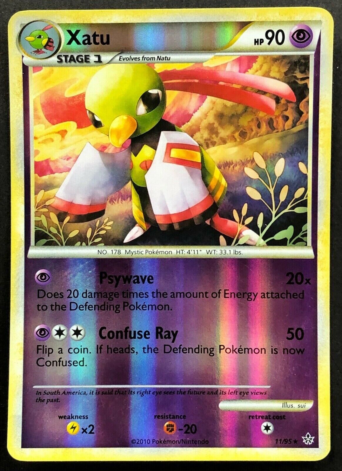 Xatu - 11/95 - Reverse Holo - EN