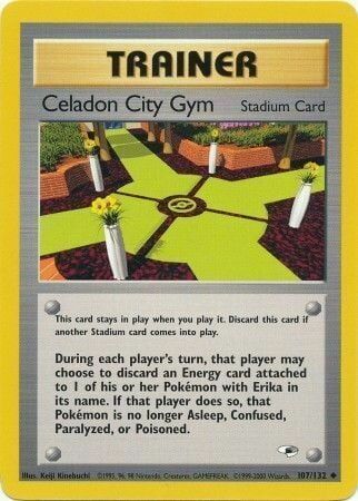 Celadon City Gym - 107/132 - Unlimited - EN Celadon City Gym - 107/132 - Unlimited - EN