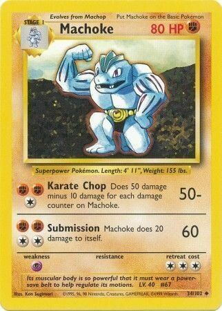 Machoke - 34/102 - Unlimited - EN