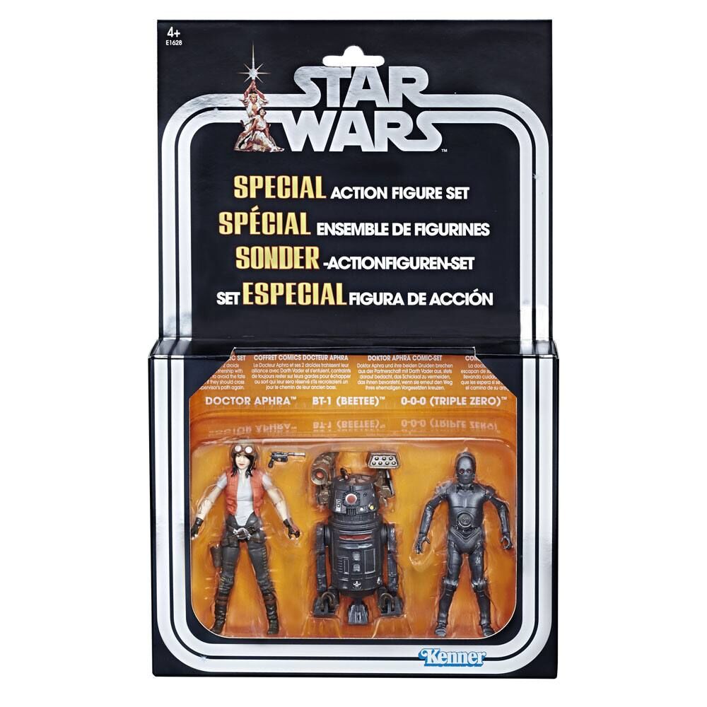 Star Wars Premium Vintage Collection Actionfiguren 3er-Pack Doctor Aphra Comic Set Exclusive 10 cm
