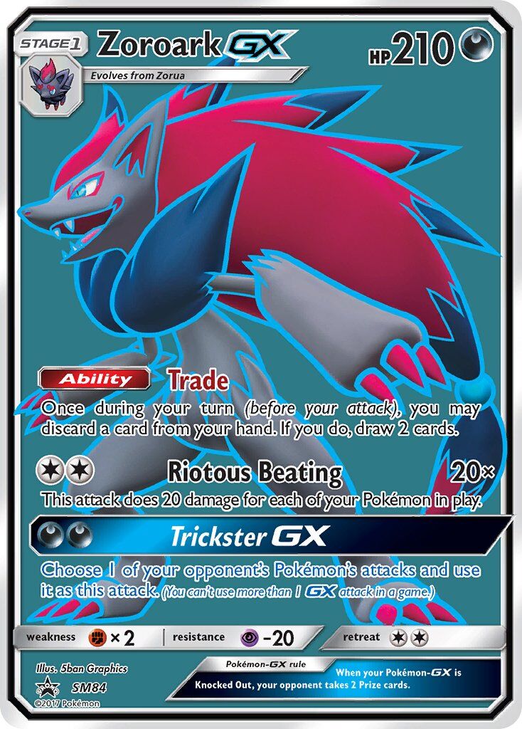 Zoroark-GX - SM84/SM84 - EN Zoroark-GX - SM84/SM84 - EN