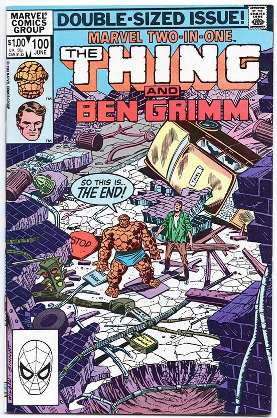 Marvel Two-in-One #100