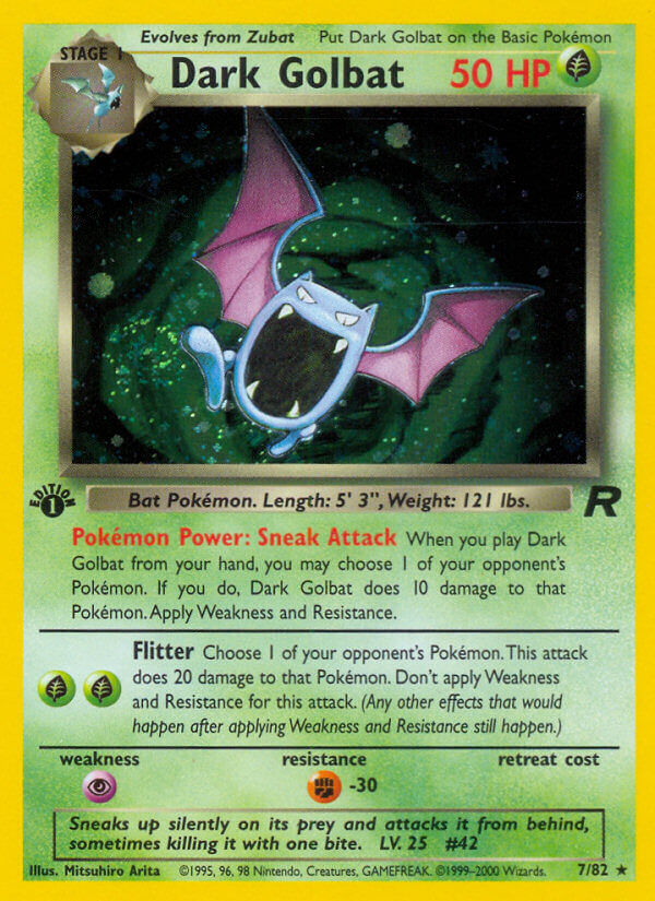 Dark Golbat - 7/82 - EN Dark Golbat - 7/82 - EN