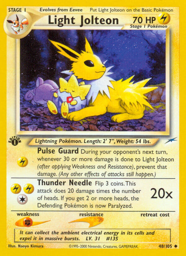 Light Jolteon - 48/113 - 1st Edition - EN