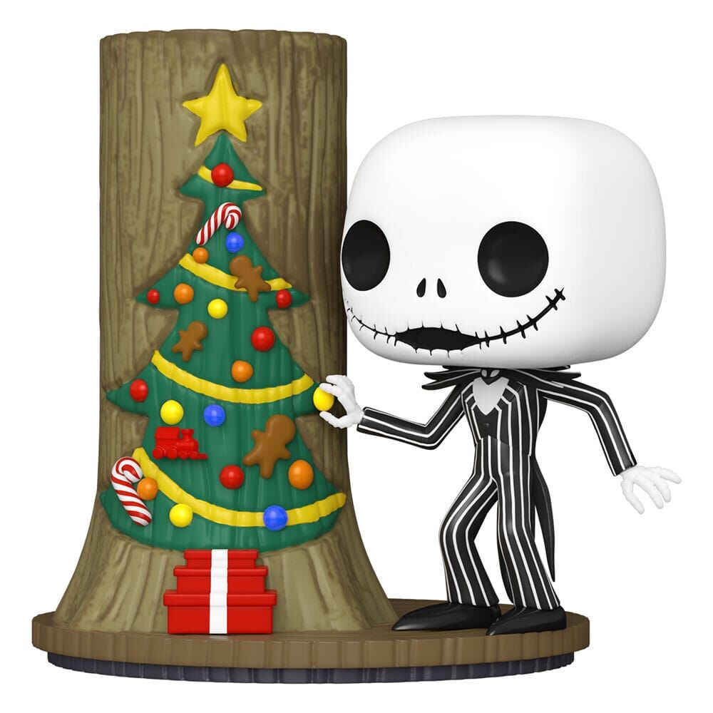 Nightmare before Christmas 30th POP! Deluxe Vinyl Figur Jack w/C.Town Door 9 cm Nightmare before Christmas 30th POP! Deluxe Vinyl Figur Jack w/C.Town Door 9 cm Nightmare before Christmas 30th POP! Deluxe Vinyl Figur Jack w/C.Town Door 9 cm