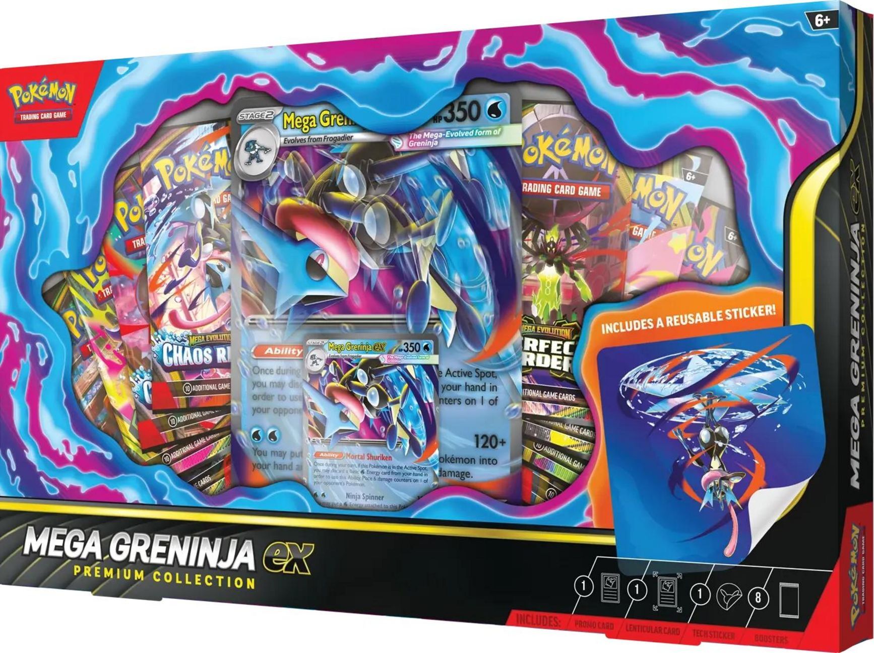 Pokémon TCG: Mega Greninja ex Premium Collection - EN