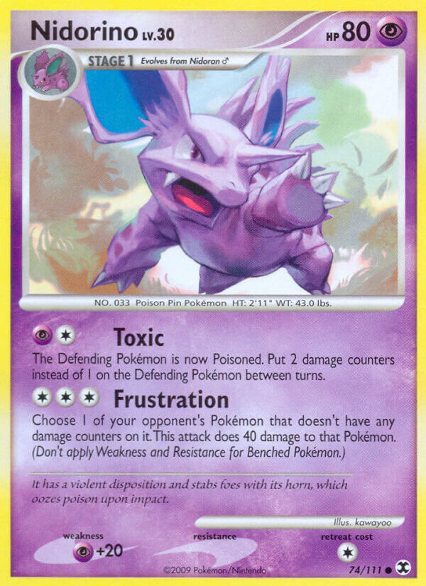 Nidorino - 74/111 - EN