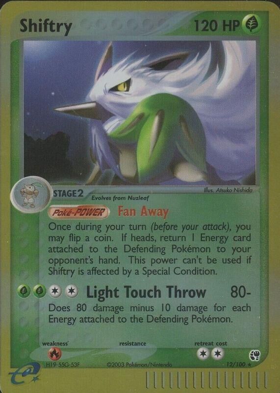 Shiftry - 12/100 - Reverse Holo - EN Shiftry - 12/100 - Reverse Holo - EN