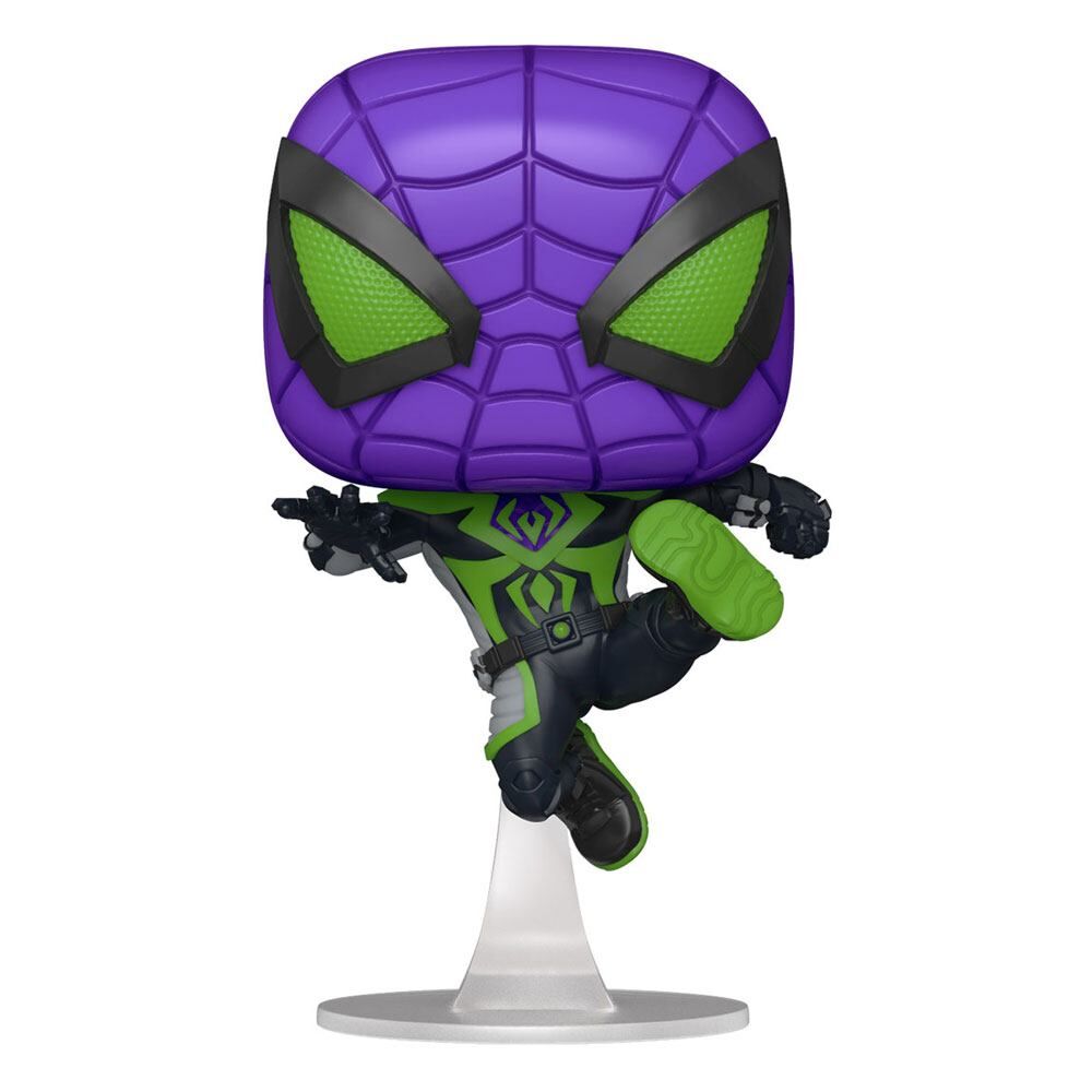 Marvel's Spider-Man POP! Games Vinyl Figur Miles Morales Purple Suit 9 cm