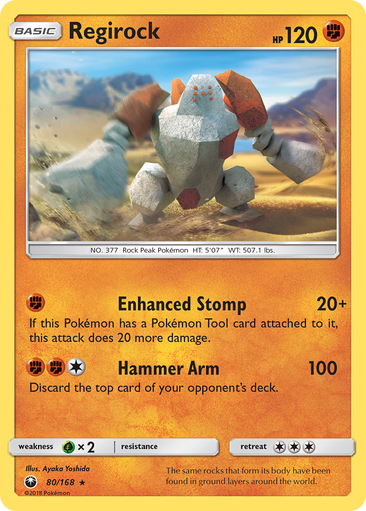 Regirock - 80/168 - EN
