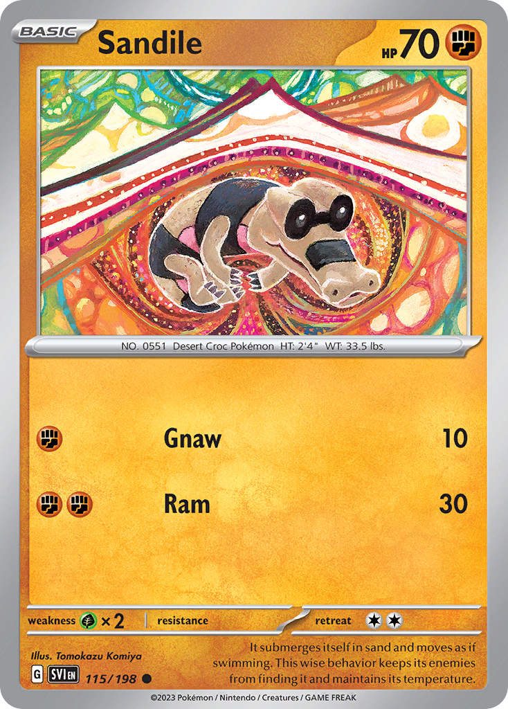 Sandile - 115/198 - EN