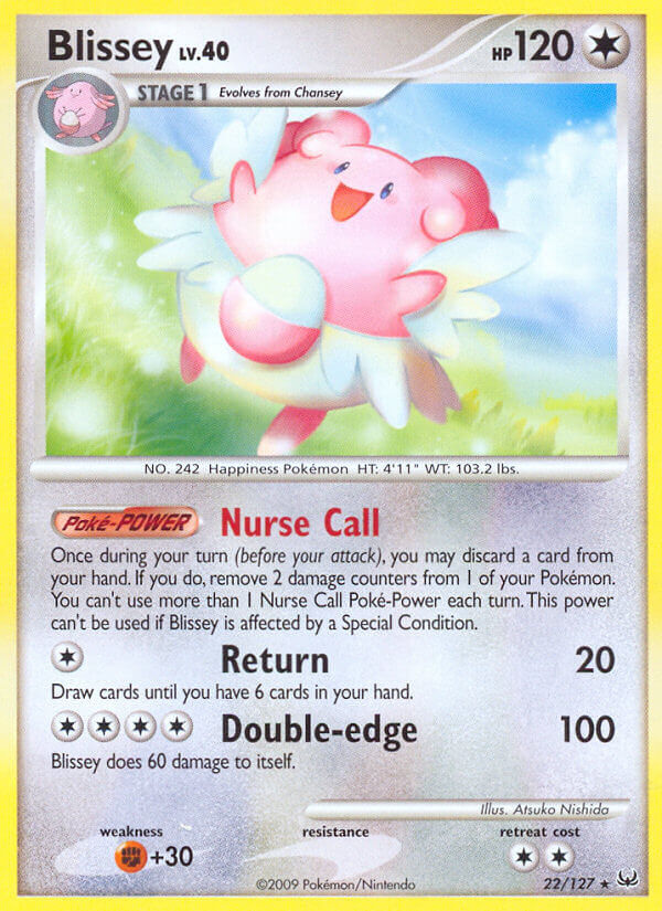 Blissey 022/127 - Pokémon TCG