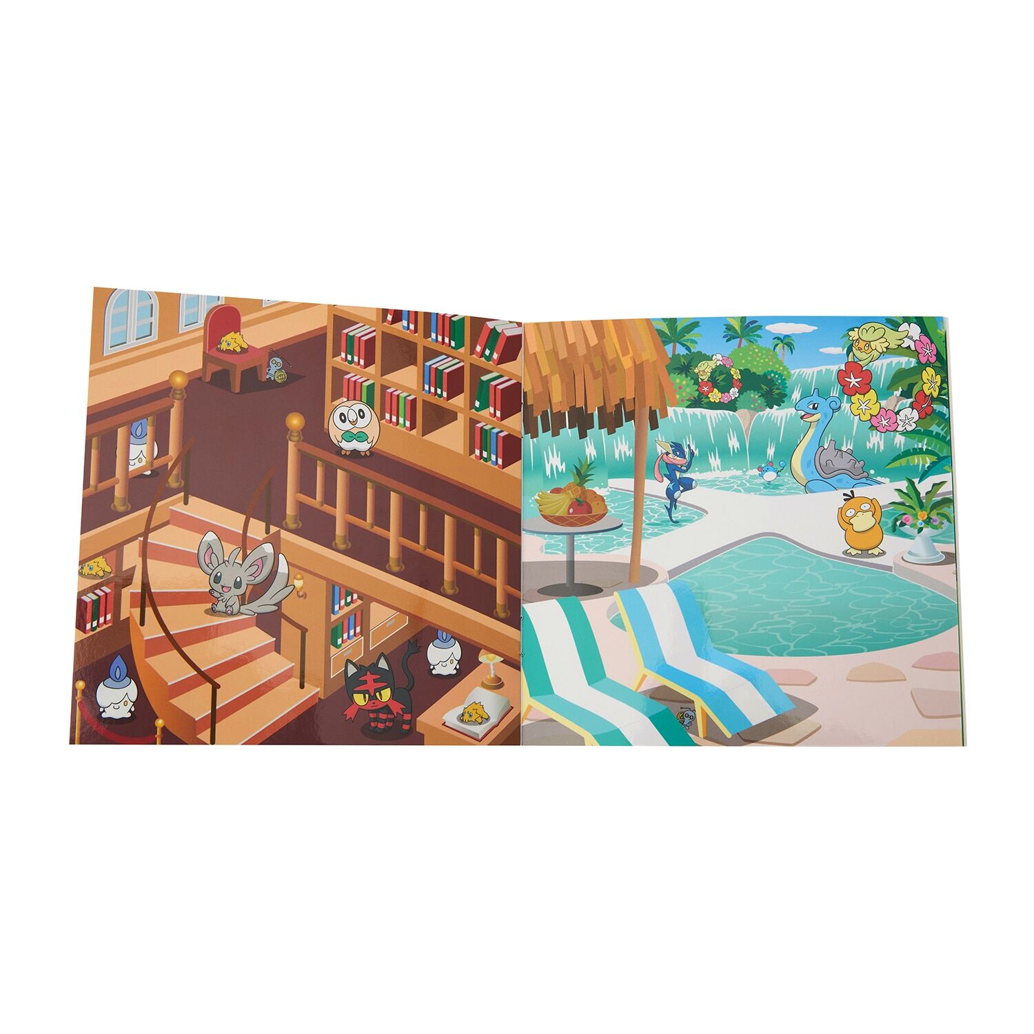 Playable Sticker Book Pokemon School