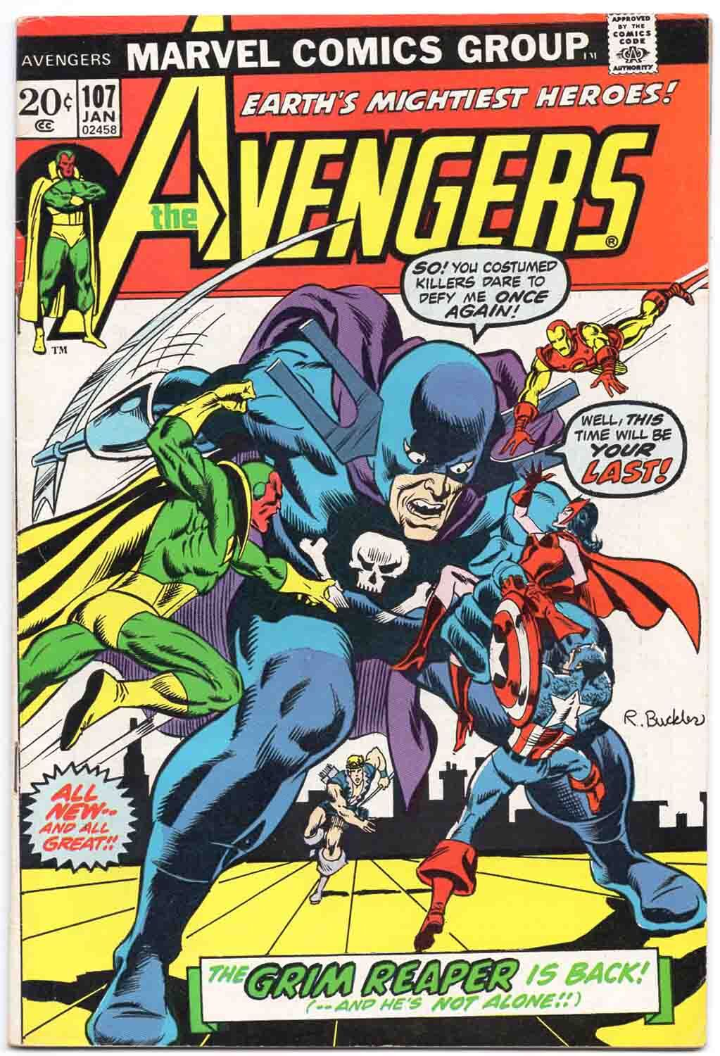 Avengers #107