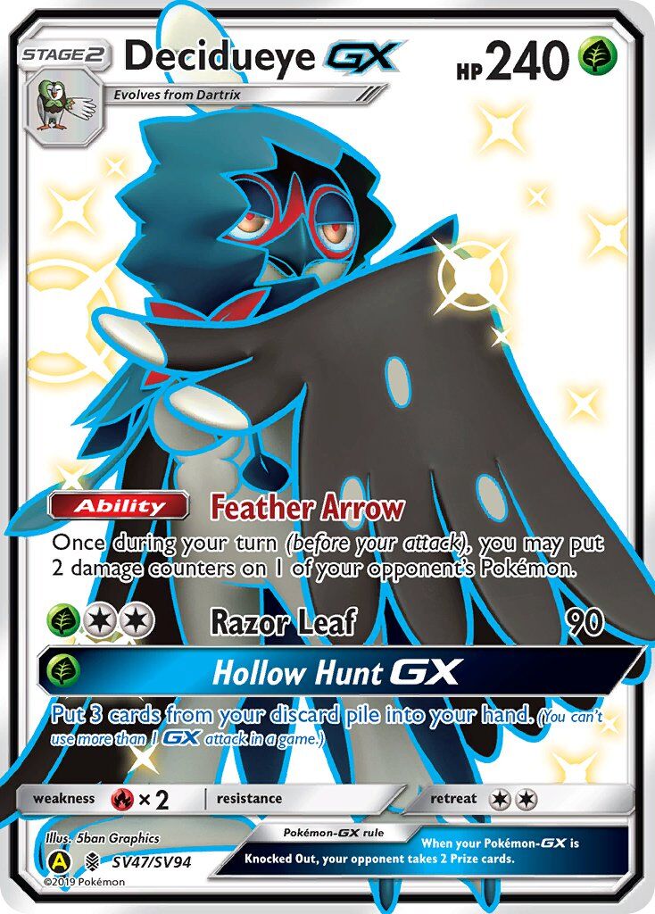 Decidueye-GX - SV47/145 - EN Decidueye-GX - SV47/145 - EN