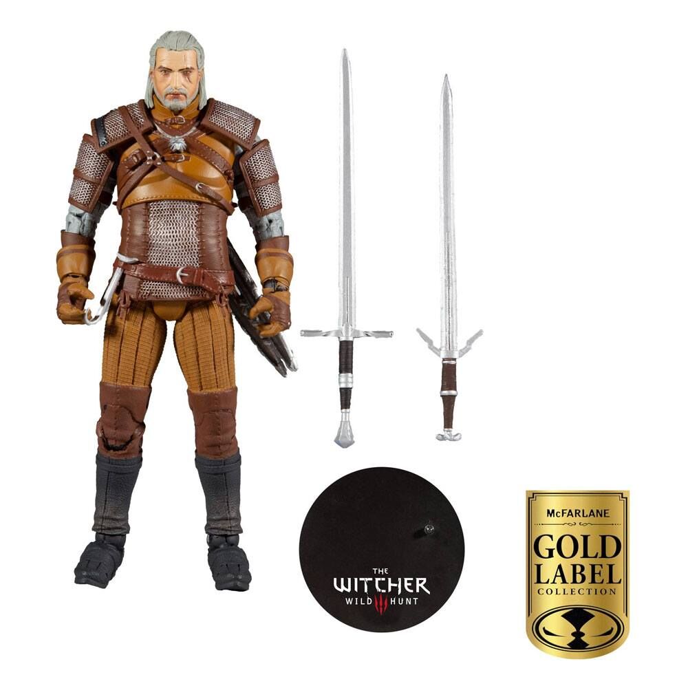 The Witcher Actionfigur Geralt of Rivia Gold Label Series 18 cm The Witcher Actionfigur Geralt of Rivia Gold Label Series 18 cm