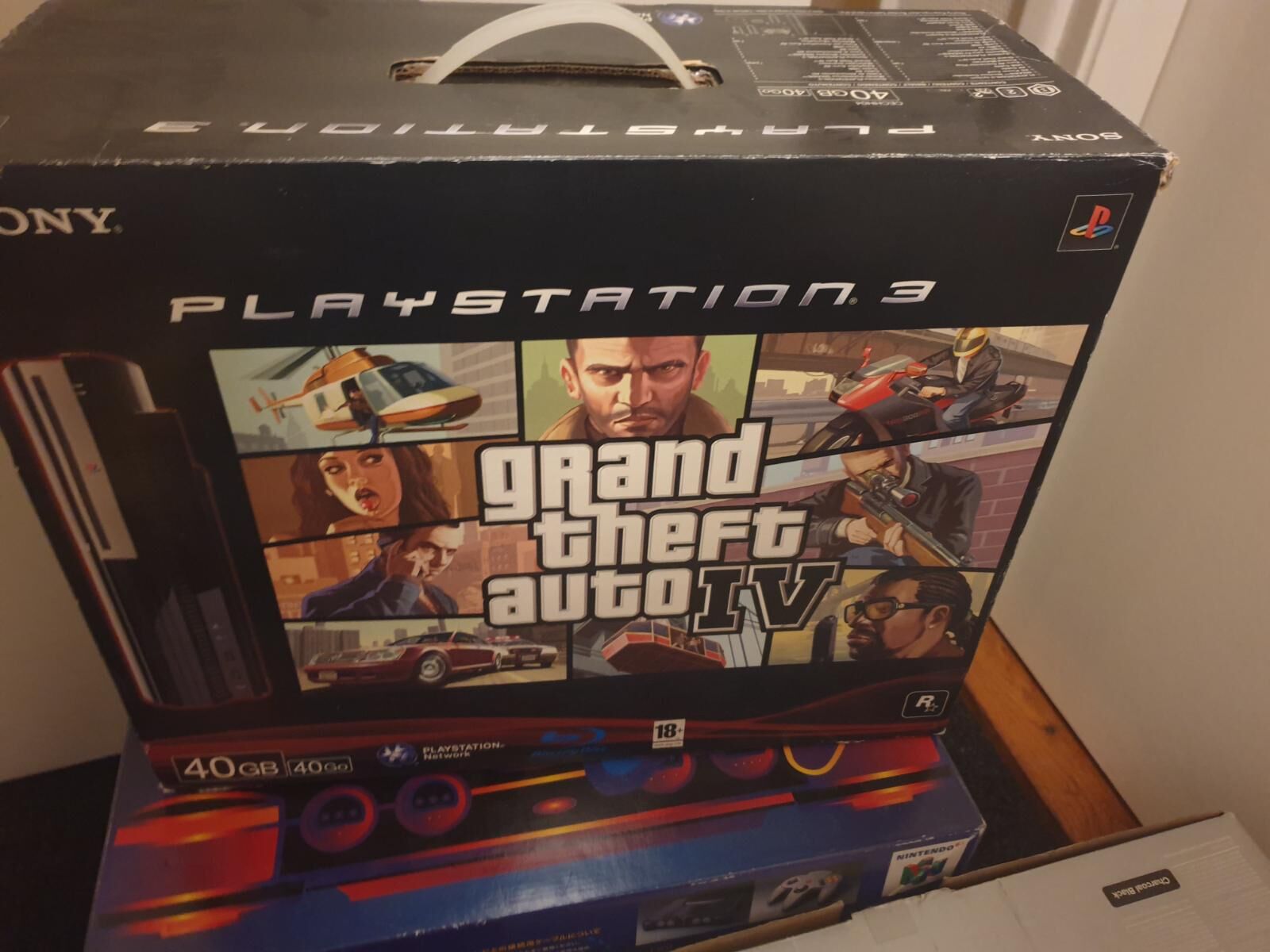 Playstation 3 System 40GB [Grand Theft Auto IV Edition] - OVP - PS3 - DE