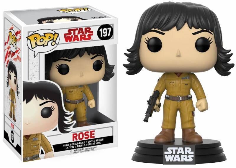 Star Wars Episode VIII POP! Vinyl Wackelkopf-Figur Rose 9 cm