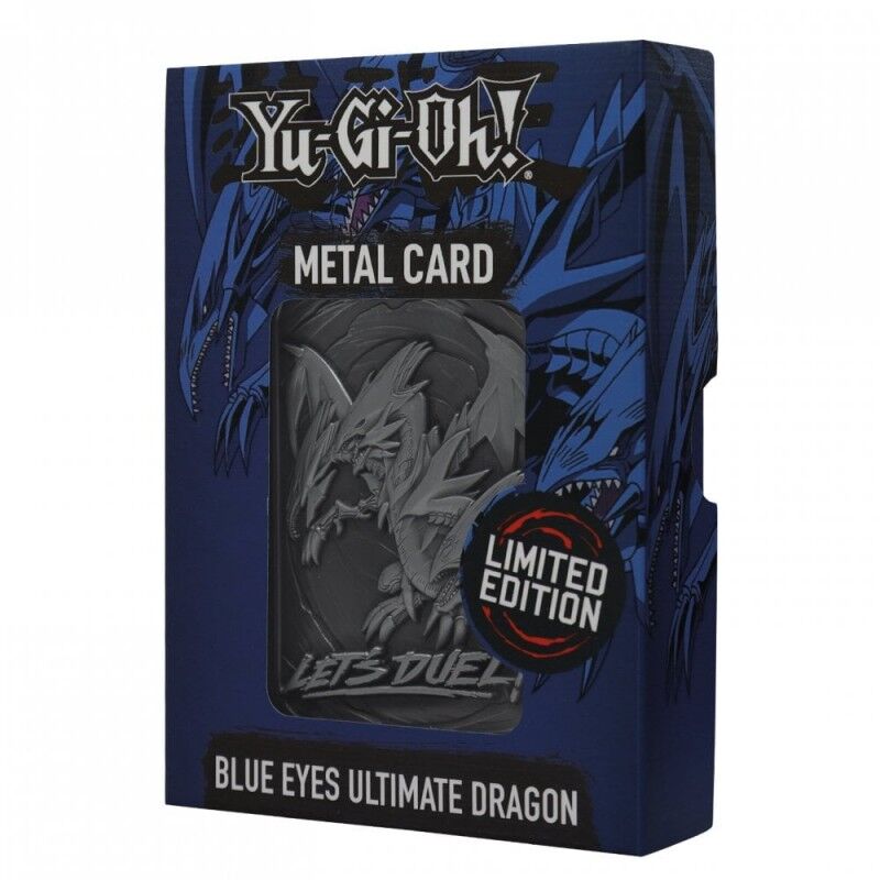 Yu-Gi-Oh! Blue Eyes ultimate Dragon Metal Card 