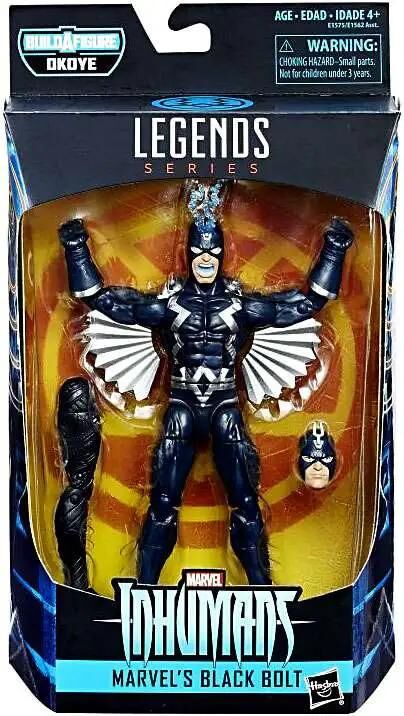 Black Panther Marvel Legends Okoye Series Black Bolt Action Figure