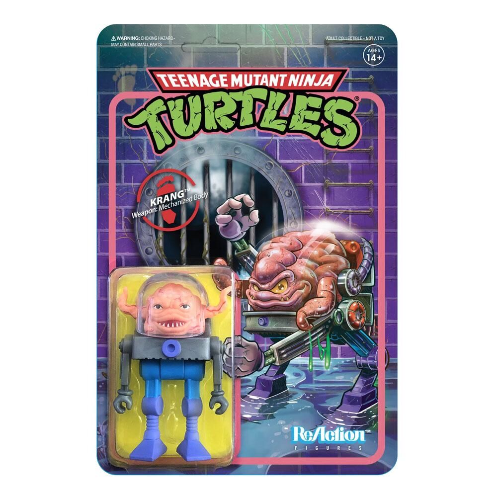 Teenage Mutant Ninja Turtles ReAction Actionfigur Krang 10 cm