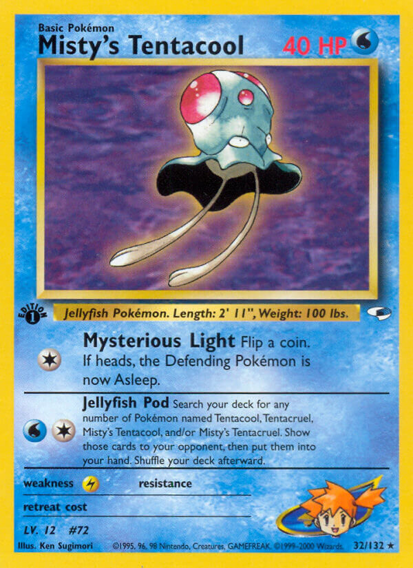 Misty’s Tentacool - 32/132 - EN