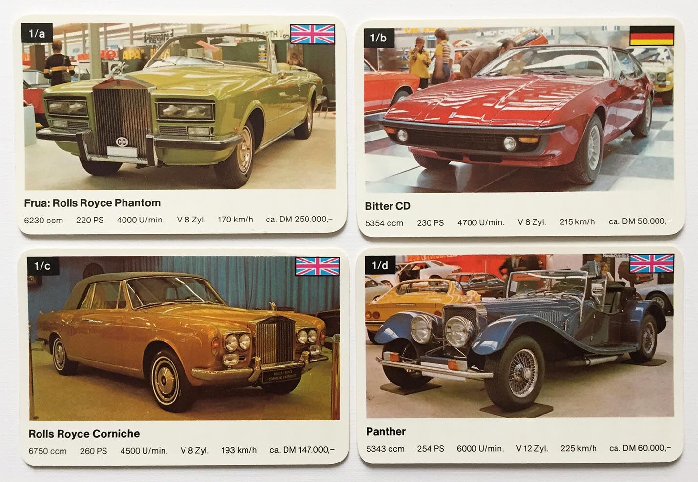 Superautos Quartett