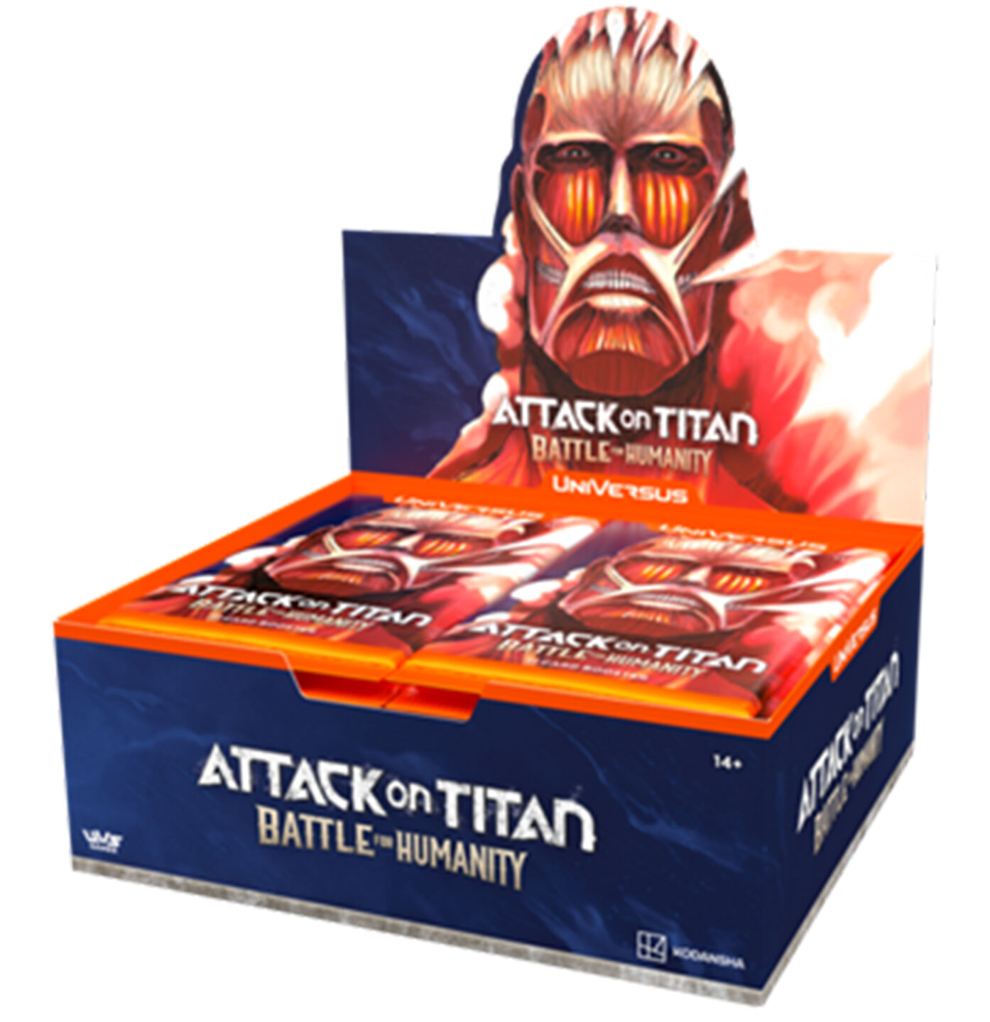 UniVersus CCG: Attack on Titan "Battle for Humanity" Booster Display - EN