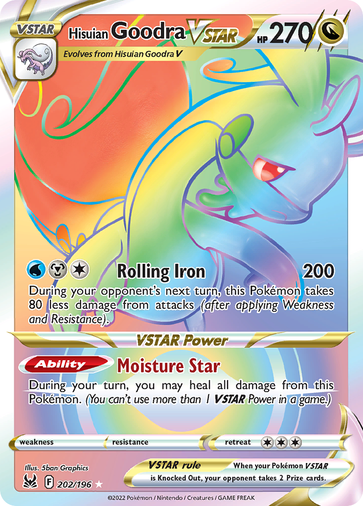 Hisuian Goodra VSTAR - 202/217 - EN Hisuian Goodra VSTAR - 202/217 - EN