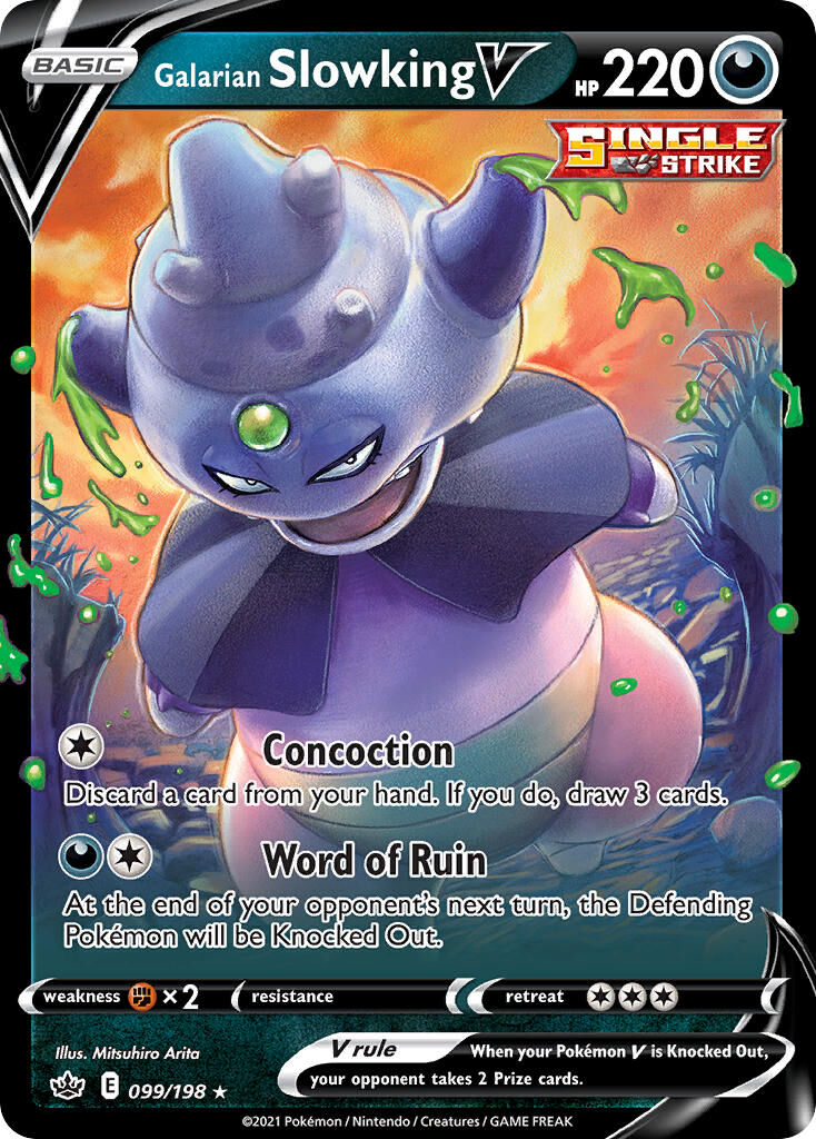 Galarian Slowking V - 099/198 - EN Galarian Slowking V - 099/198 - EN