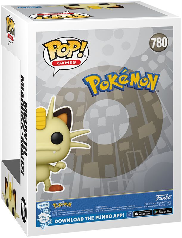 Pokémon Meowth Funko POP 780