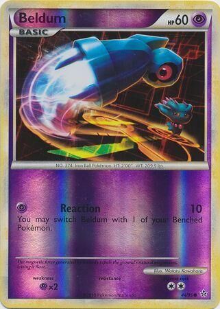 Beldum - 44/95 - Reverse Holo - EN