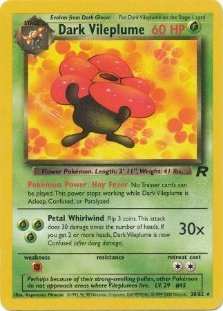 Dark Vileplume - 30/83 - Unlimited - EN