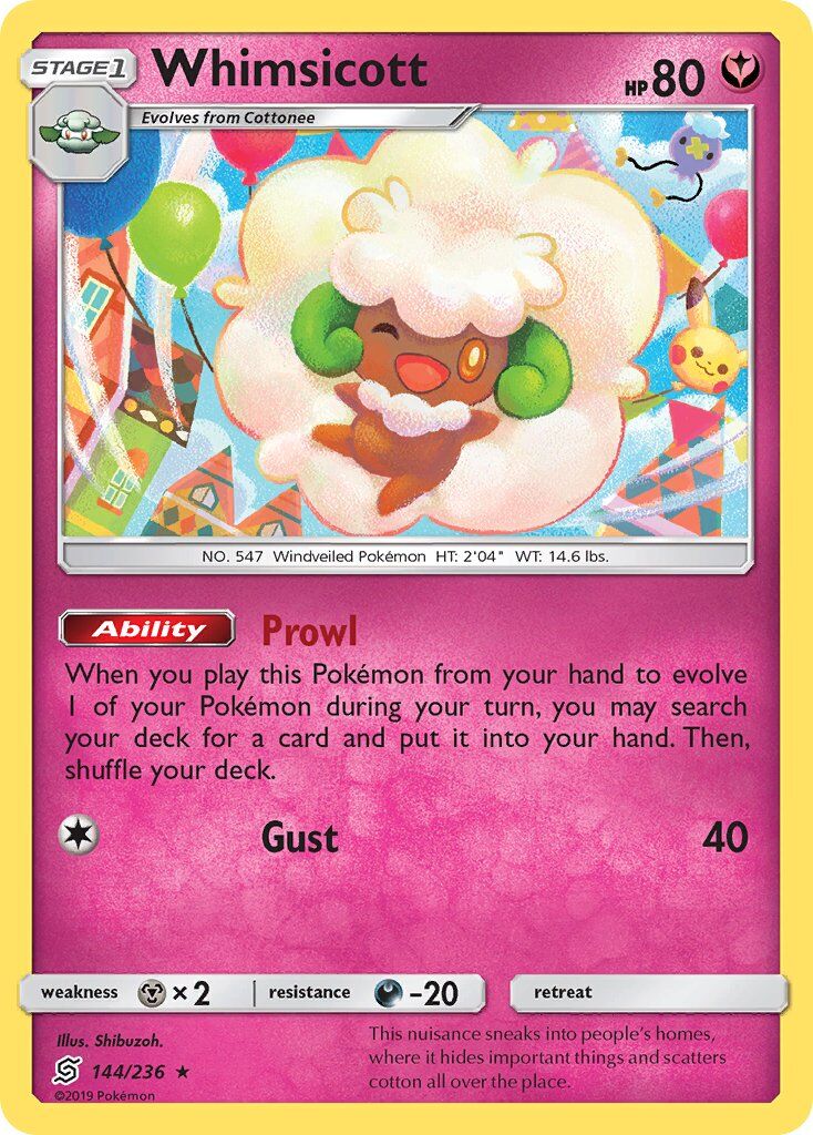 Whimsicott - 144/236 - EN Whimsicott - 144/236 - EN