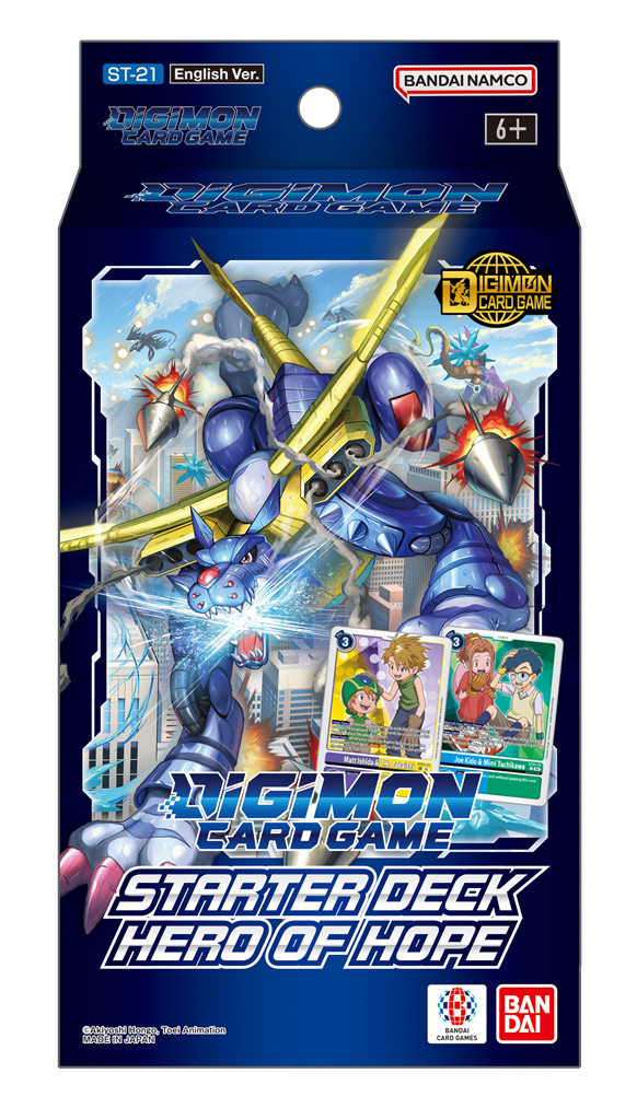 Hero Of Hope Starter Deck ST21 - Digimon Card Game - EN Hero Of Hope Starter Deck ST21 - Digimon Card Game - EN