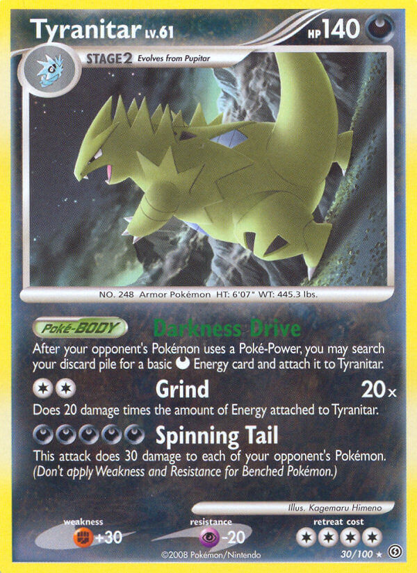 Tyranitar - 30/100 - EN Tyranitar - 30/100 - EN