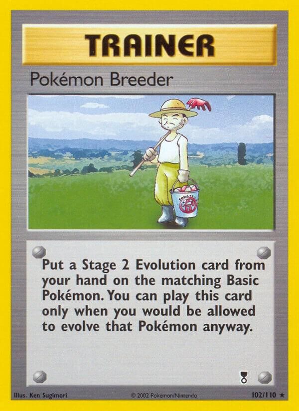 Pokémon Breeder - 102/110 - EN