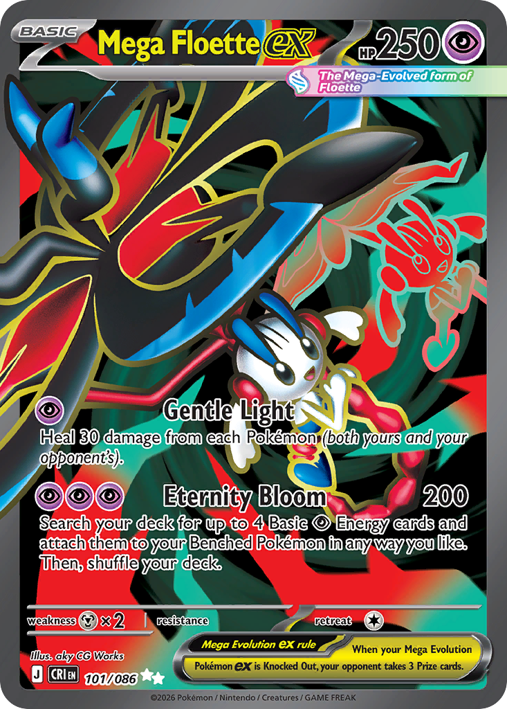 Mega Floette ex - 101/086 - EN