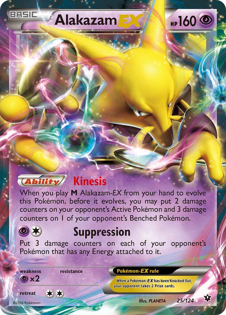 Alakazam-EX - 25/124 - EN