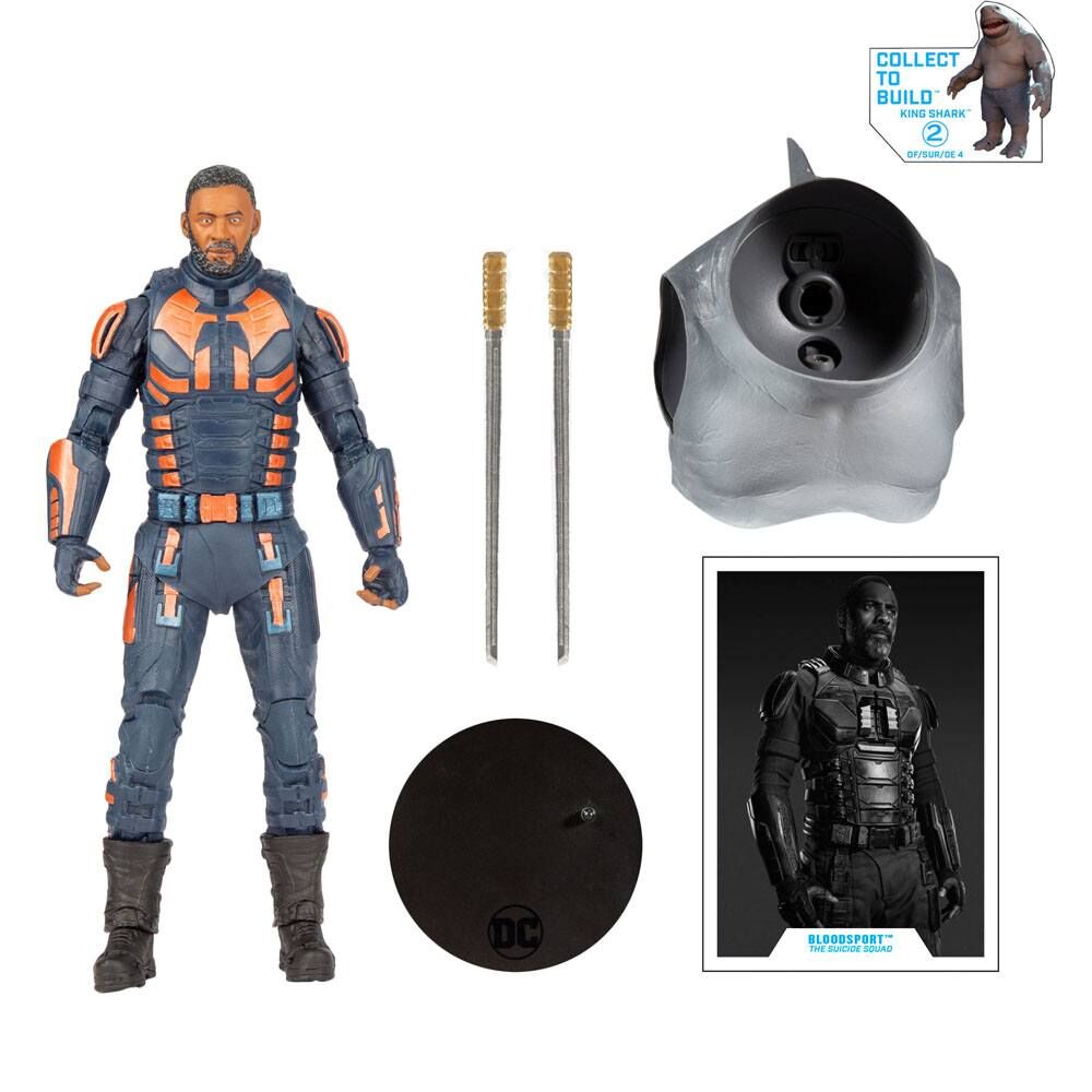 Suicide Squad Build A Actionfigur Bloodsport 18 cm