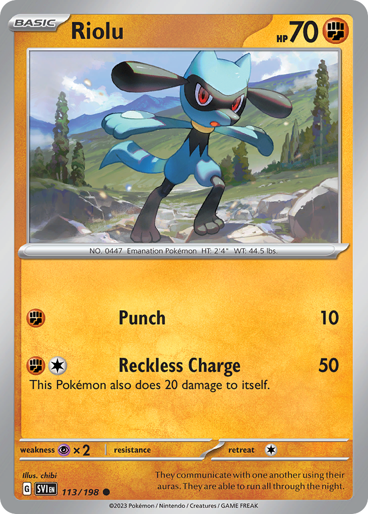 Riolu - 113/198 - EN