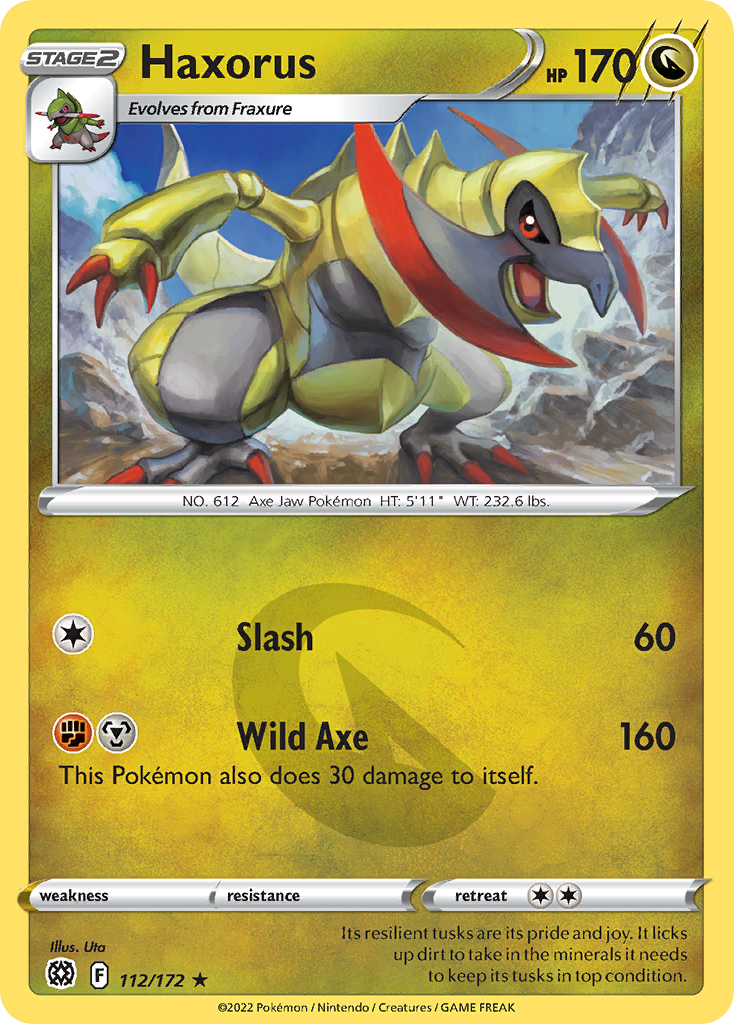 Haxorus - 112/172 - EN
