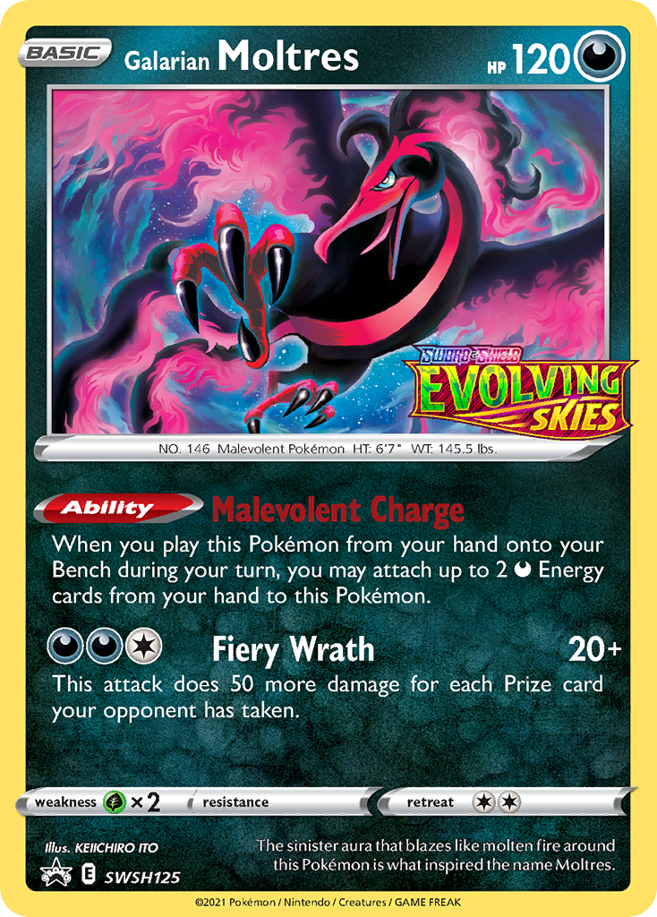 Galarian Moltres - SWSH125/306 - EN Galarian Moltres - SWSH125/306 - EN